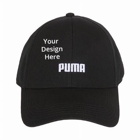 Black Customized Puma Women's Cap