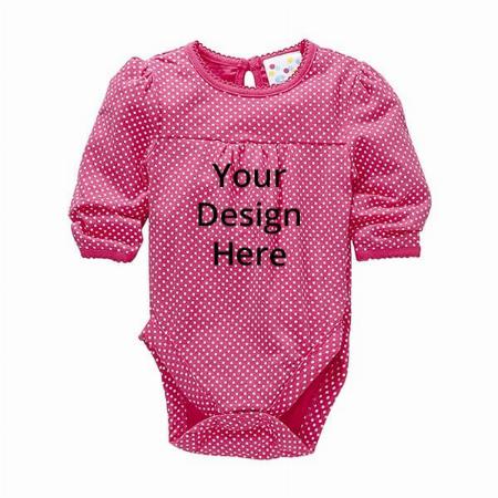 Pink Customized Unisex's Regular Fit Kids Wear (18-24 Months)