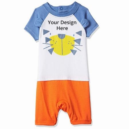 Multi Colour Customized Baby Boys' Romper Suit (12-18 Months)