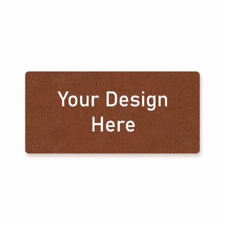 Brown Customized Leather Desk Pad Protector, Mouse Pad, Office Desk Mat, Non-Slip PU Leather Desk Blotter, Laptop Desk Pad, Waterproof Desk Writing Pad for Office and Home - (31x15.5 Inch)