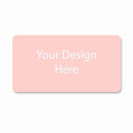 Pink and Sky Blue Customized Desk Pad Protector Mat - Dual Side PU Leather Desk Mat Large Mouse Pad Waterproof Desk Organizer (Size - 23.6" x 13.8")