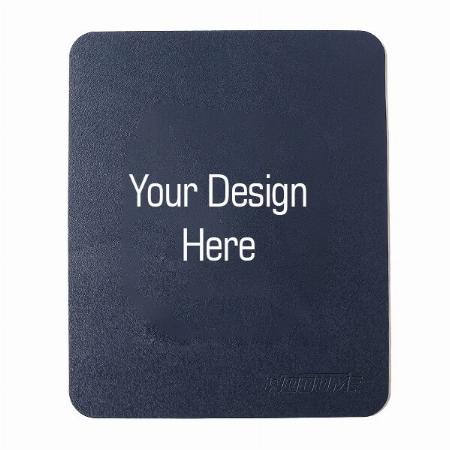 Blue and Yellow Customized Vegan PU Leather Mouse Pad for Laptop Notebook Gaming Computer Non-Slip Anti Skid Dual Color Reversable Mouse Pad (Size - 10 x 8 Inch)