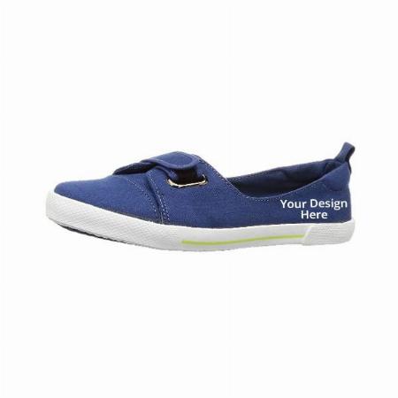 Blue Customized North Star Women's Sneakers