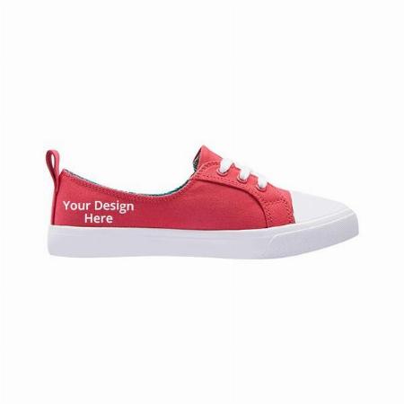 Pink Customized Canvas Lightweight Casual Shoes for Women
