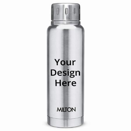 Silver Customized Milton Thermosteel Flask, 300 ml