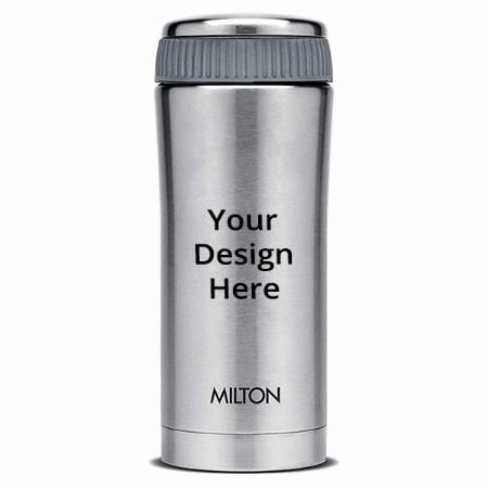 Silver Customized Milton Thermosteel Stainless Steel Flask, 420ml
