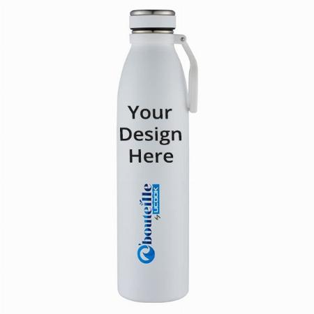White Customized Stainless Steel Vacuum Insulated Bottle PHP (750 ml)