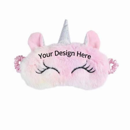 Pink Unicorn Customized Sleep Eye Mask