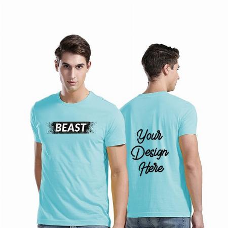 Mint Customized Men's Beast Graphic Printed T-Shirt