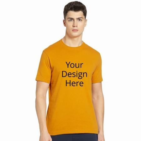 Mustard Customized Jockey Men's Regular Fit T-Shirt