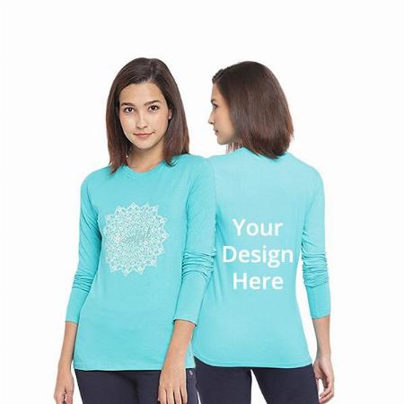 Aqua Customized Enamor Graphic Printed T-shirt