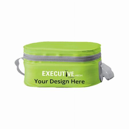 Green Customized Milton Insulated Tiffin, (Set of 3)