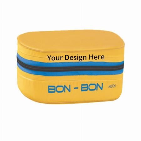 Yellow Customized Milton Bon Bon Lunch Box with 2 Leak-Proof Containers, 280 ml Each