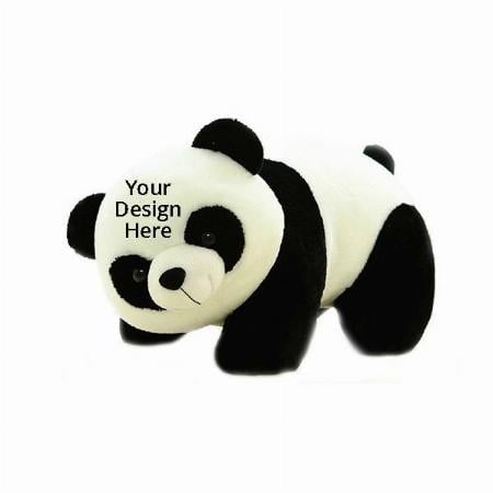 Black Panda Customized Stuffed Soft Toy For Kid's Birthday