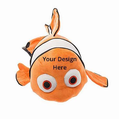 Orange Customized Animal Nemo Fish Toy