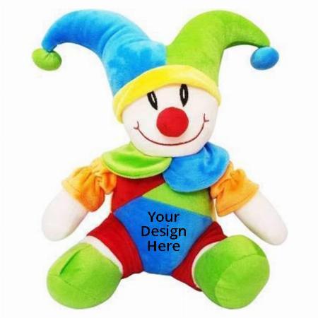 Multicolour Customized Joker Clown Soft Toy 55 cm
