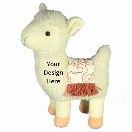 Off White Customized Ultra Cute Sheep Stuffed Animals Lamb Toy for Kids 13 Inch