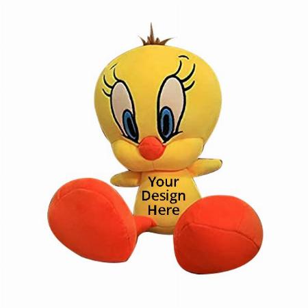 Yellow Customized Soft Toys Huggable Cute Kids Favourite Cartoon Character Toy (20 cm)