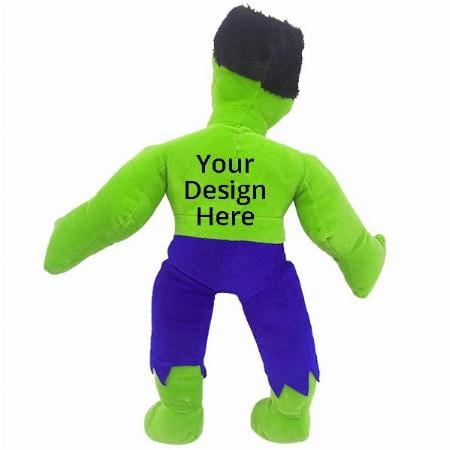 Green Customized Hulk Soft Toy Huggable, Lovable For Kids/Cartoon/Children/Birthday Gift (19 x 50 cm)