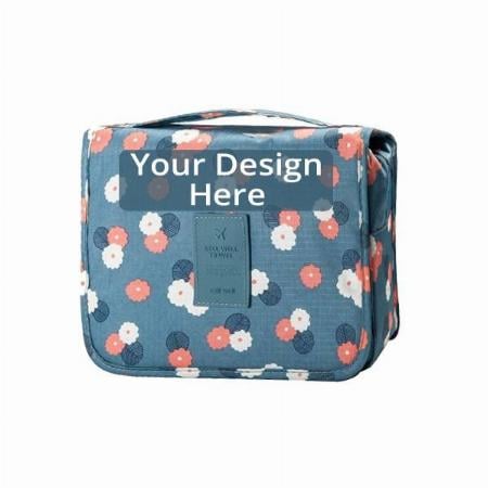 Multicolour Customized Multi Functional Travel Organizer Accessory Toiletry Cosmetics Bag