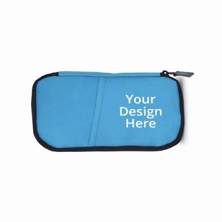 Blue Customized Toiletry Travel Organizer Bag Shaving Kit/Pouch/Bag For Men And Women Heavy Duty Cosmetic Makeup Bag