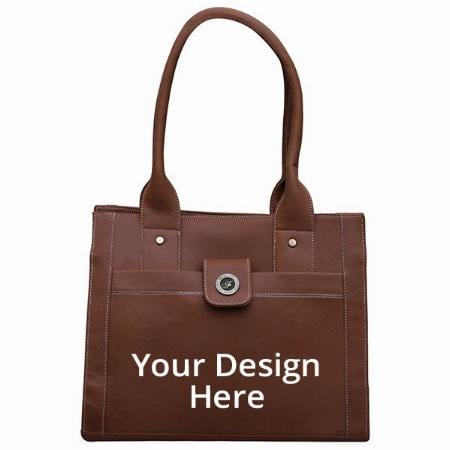 Tan Customized Fostelo Women's  Handbag