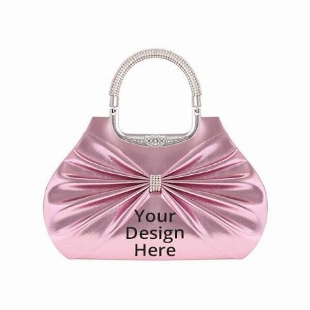 Pink Customized  Women's Shoulder Bag