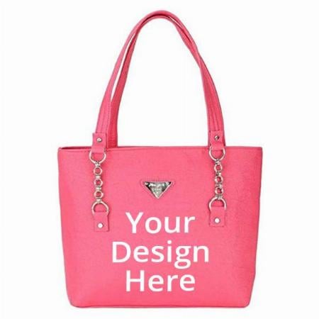 Pink Customized Women's Hand Bag