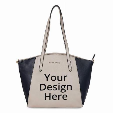 Grey Customized Giordano Women's Tote Handbag