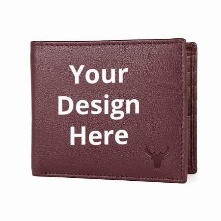 Brown Customized Leather Men's Wallet
