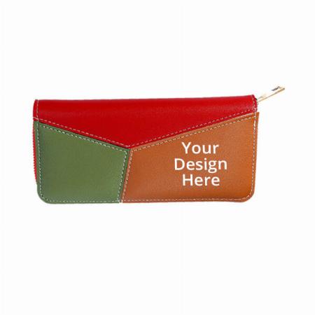 Multicoloured Customized Purse Wallet for Women