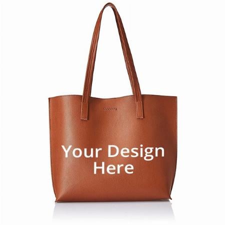 Tan Customized Women's Handbag