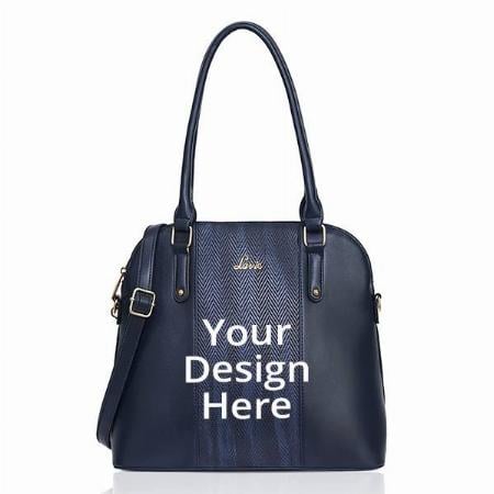 Navy Blue Customized Lavie Women's Handbag