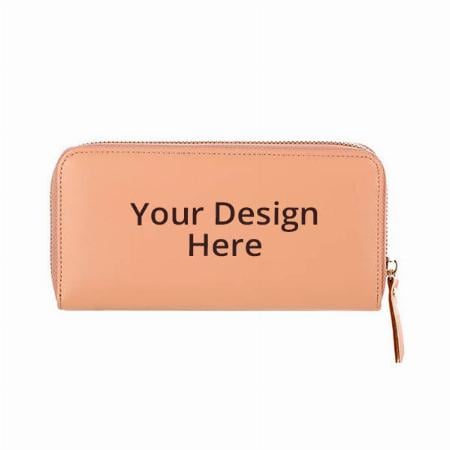 Pink Customized MINISO Women's Long Chain Wallet