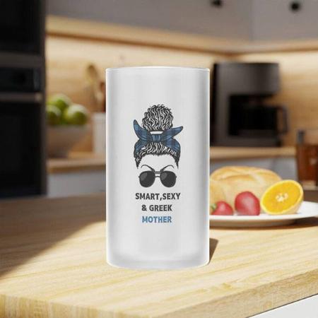 Girl Face Design Customized Photo Printed Beer Mug