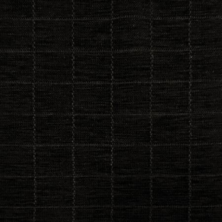 Black Aristo Velvet Feel Reversible Chenille Curtain & Upholstery Fabric
