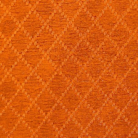 Orange Zen Velvet Feel Reversible Chenille Curtain & Upholstery Fabric