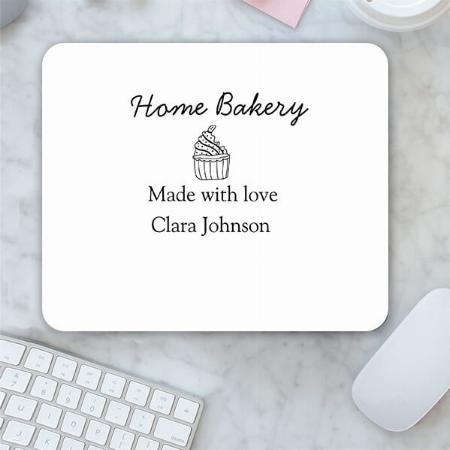 Homemade bakery Customized Printed Rectangle Mousepad Photo Mouse Pad