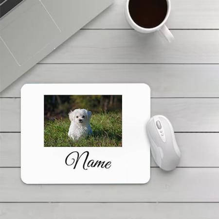 Simple Photo Frame Customized Printed Rectangle Mousepad Photo Mouse Pad