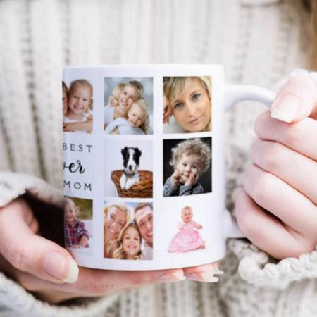 Mother Mom Photo Collage Customized Photo Printed Coffee Mug