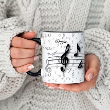 Music Instruments Design Customized Photo Printed Coffee Mug