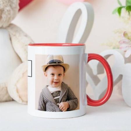 We Love You Dad Photo Customized Photo Printed Coffee Mug