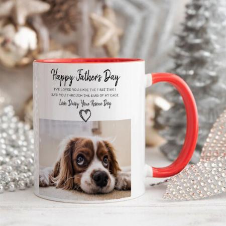 Happy Father's Day Photo Customized Photo Printed Coffee Mug