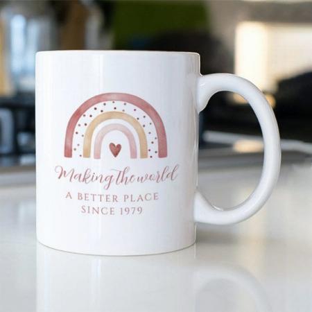 Making The World A Better Customized Photo Printed Coffee Mug