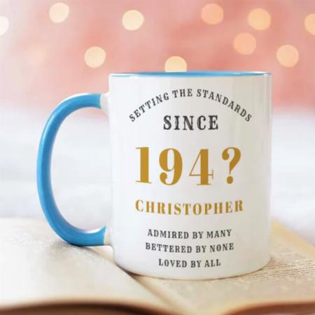 Birthday Template Design Customized Photo Printed Coffee Mug