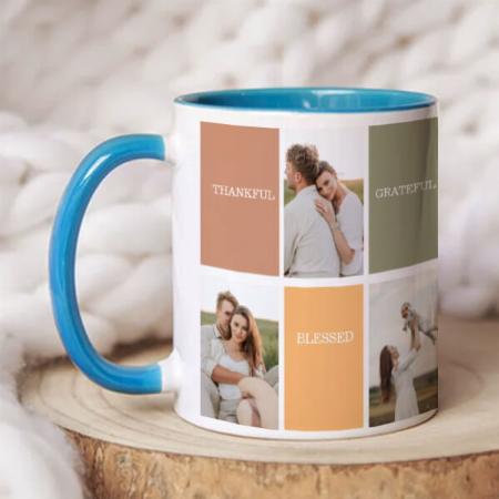 Family Collage Photo  Customized Photo Printed Coffee Mug