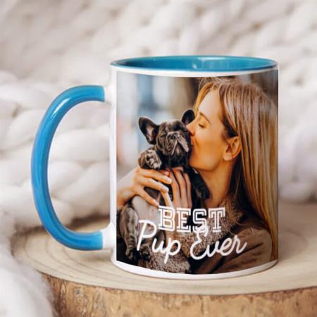Modern Cool Stitch Pet Puppy Photo Customized Photo Printed Coffee Mug
