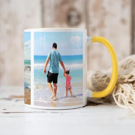 My Super Family Photo Collage Customized Photo Printed Coffee Mug
