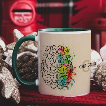 Human Brain Customized Photo Printed Coffee Mug