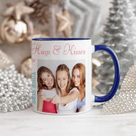 Best Sister in The Universe Customized Photo Printed Coffee Mug